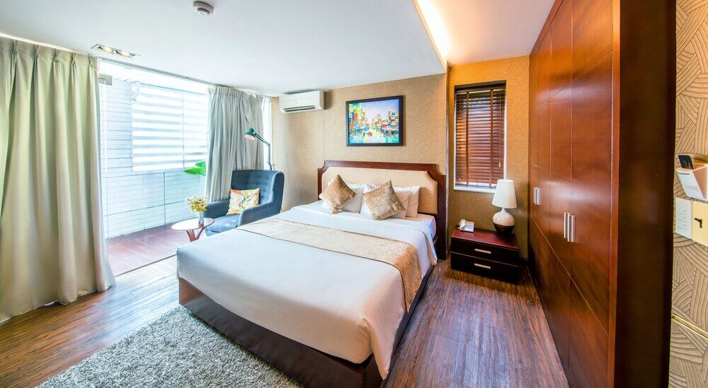 Crown Diamond Hotel - Phu My Hung District 7 Ho-Chi-Minh-Stadt Exterior foto
